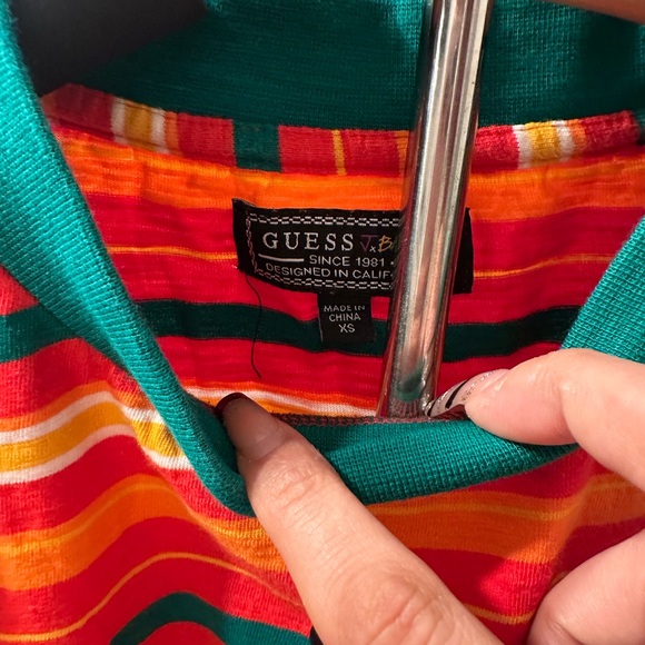 Guess Multicolor Striped Tee vibras by j balvin - Picture 3 of 6